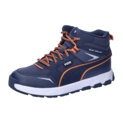 PUMA BUTY EVOLVE TRAIL JR 39764402. Niebieskie szorty sportowe męskie Puma, s, z materiału. Za 180.16 zł.