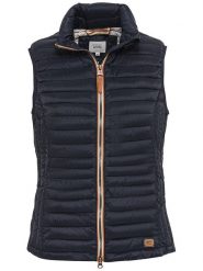 Camel Active Kamizelka pikowana w kolorze granatowym rozmiar: 34. Niebieskie kamizelki damskie Camel Active. Za 166.88 zł.