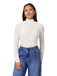 Scotch & Soda Koszulka w kolorze białym rozmiar: L. Białe bluzki damskie Scotch & Soda, l, bez wzorów, bez kołnierzyka, bez ramiączek. Za 100.52 zł.