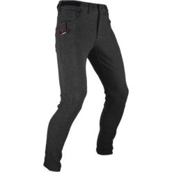 Spodnie rowerowe MTB męskie Leatt Gravity 3.0 Black. Czarne spodnie materiałowe męskie LEATT, bez wzorów. W wyprzedaży za 539.10 zł.