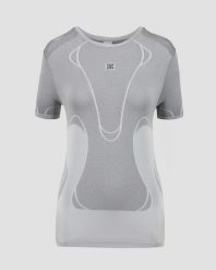 Koszulka damska X-Bionic Xceed Run Perform Shirt White X Black W303. Szare bluzki sportowe damskie X BIONIC, l, bez wzorów, z materiału, bez ramiączek. Za 419.99 zł.