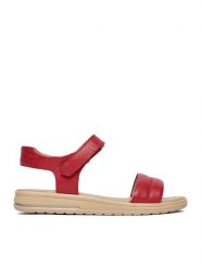 Lasocki Sandały CEO-WI23-MALTA-02 Czerwony. Czerwone sandały damskie Lasocki, bez wzorów, ze skóry, bez obcasa, na płaskiej podeszwie. Za 159.99 zł.
