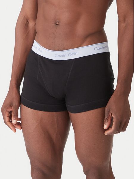 Calvin Klein Underwear Komplet bokserek LV00NB4102 Czarny. Czarne bokserki męskie Calvin Klein Underwear, bez wzorów, z bawełny. Za 279.99 zł.