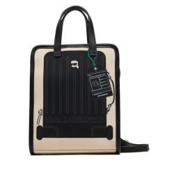 Torebka KARL LAGERFELD. Brązowe torebki klasyczne damskie Karl Lagerfeld, bez wzorów, bez dodatków. Za 429.99 zł.