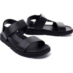 GEOX U.XAND U15BGB 0003C C9999 black, sandały męskie. Czarne sandały męskie Geox, bez zapięcia. Za 343.92 zł.