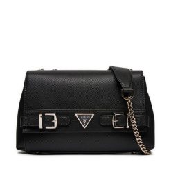 Torebka Guess. Czarne torebki klasyczne damskie Guess, z aplikacjami, bez dodatków. Za 519.99 zł.