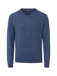 Andrew James sweter z czystego kaszmiru Mężczyźni Kaszmir niebieski, XL. Niebieskie swetry męskie Andrew James, m, bez wzorów, z kaszmiru, bez kołnierzyka. Za 749.95 zł.