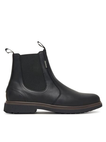 Barbour Sztyblety MFO0815BK52 Czarny. Czarne sztyblety męskie Barbour, ze skóry, bez zapięcia. Za 669.99 zł.