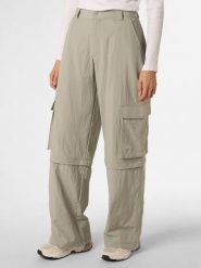 Tommy Jeans Spodnie Kobiety szary|zielony, S. Szare spodnie materiałowe damskie Tommy Jeans, bez wzorów, z jeansu. Za 379.95 zł.
