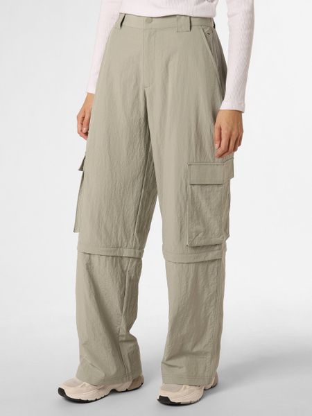 Tommy Jeans Spodnie Kobiety szary|zielony, S. Szare spodnie materiałowe damskie Tommy Jeans, bez wzorów, z jeansu. Za 379.95 zł.