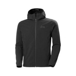 Wodoodporna kurtka Helly Hansen Cascade Shield. Czarne kurtki męskie Helly Hansen, xl, bez wzorów, z polaru, bez kaptura. Za 704.15 zł.