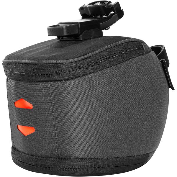 Torba podsiodłowa Tatonka Bike Saddle Bag M - black. Czarne torebki klasyczne damskie Tatonka, bez wzorów, z materiału, bez dodatków. Za 268.39 zł.