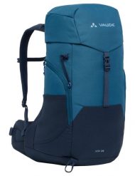 Plecaki 20-29L Jura 24. Niebieskie plecaki damskie Vaude, bez wzorów, z materiału, biznesowe. Za 563.30 zł.