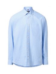 Nils Sundström koszula casual Mężczyźni Regular Fit Bawełna niebieski|biały, XL. Białe koszule męskie Nils Sundström, m, bez wzorów, z bawełny, bez kołnierzyka, bez ramiączek. Za 159.95 zł.