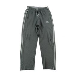 Second life - Spodnie dresowe męskie Climalite krój regularny - Stan dobry. Szare spodnie sportowe męskie Adidas, z dresówki. Za 122.16 zł.