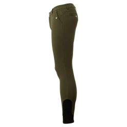 Spodnie jeździeckie Mid grip BR Equitation Maikel. Zielone spodnie materiałowe męskie BR, bez wzorów, z elastanu. Za 335.00 zł.