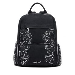 Plecak Desigual. Czarne plecaki damskie Desigual, bez wzorów. Za 289.99 zł.