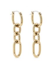 Tommy Hilfiger Kolczyki 2780786 Złoty. Żółte kolczyki damskie Tommy Hilfiger, metalowe. Za 309.99 zł.