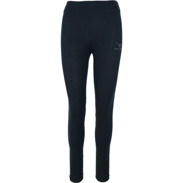 Legginsy damskie Diadora Leggings Core. Czarne legginsy damskie Diadora, bez wzorów, z bawełny. Za 190.00 zł.