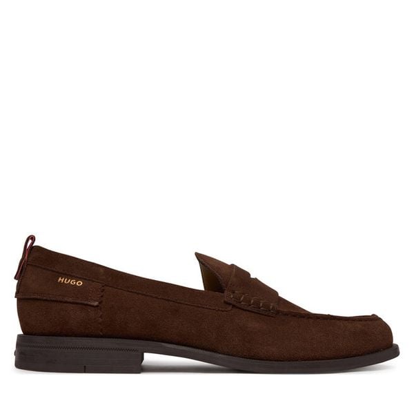 Mokasyny HUGO. Brązowe mokasyny męskie Hugo. Za 869.99 zł.