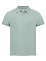 Clique Classic Lincoln S/S koszulka polo bawełniana nowy krój – Sage Green. Zielone koszulki polo męskie CLIQUE, s, bez wzorów, z bawełny, bez ramiączek. Za 120.98 zł.