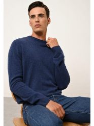 Just Cashmere Kaszmirowy sweter "Howard" w kolorze niebieskim rozmiar: L. Niebieskie swetry męskie Just Cashmere, l, bez wzorów, z kaszmiru, bez kołnierzyka. Za 457.95 zł.