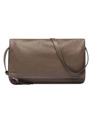 Liebeskind Berlin Skórzana torebka w kolorze jasnobrązowym - 27 x 17 x 2 cm rozmiar: onesize. Brązowe torebki klasyczne damskie LIEBESKIND BERLIN, bez wzorów, z materiału, bez dodatków. Za 389.08 zł.