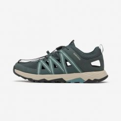 Buty turystyczne męskie Quechua NH900 Fresh. Zielone buty trekkingowe męskie QUECHUA, z syntetyku, bez zapięcia, trekkingowe. Za 229.99 zł.