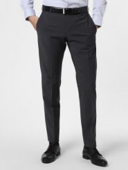 Finshley & Harding spodnie od garnituru modułowego Mężczyźni Modern Fit szary, 48. Szare spodnie materiałowe męskie Finshley & Harding, bez wzorów, z materiału, eleganckie. Za 499.95 zł.
