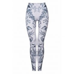 Legginsy sportowe damskie DEEP TRIP Botanic. Szare legginsy damskie DEEP TRIP, l, bez wzorów, na jogę i pilates. Za 179.00 zł.