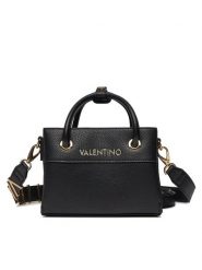 Valentino Torebka Alexia VBS5A805 Czarny. Czarne torebki klasyczne damskie Valentino, bez wzorów, ze skóry, bez dodatków. Za 399.99 zł.