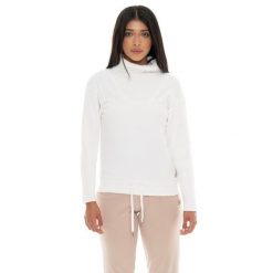 Leone 1947 Warm Touch Damen Rollkragen-Bluza zimowa ze Strickeinsätzen. Białe bluzy bez kaptura damskie LEONE 1947 APPAREL, z elastanu. W wyprzedaży za 206.29 zł.