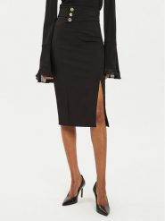 Rinascimento Spódnica ołówkowa CFC0119972003 Czarny Slim Fit. Czarne spódniczki damskie RINASCIMENTO, m, bez wzorów, z wiskozy, ołówkowe. Za 389.99 zł.