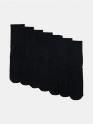 Skarpetki z dniami tygodnia 7 pack - czarny. Czarne skarpetki męskie Sinsay, bez wzorów. Za 22.99 zł.