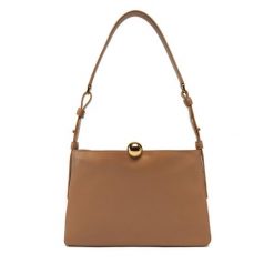 Torebka Furla. Brązowe torebki klasyczne damskie Furla, bez wzorów, bez dodatków. Za 959.99 zł.