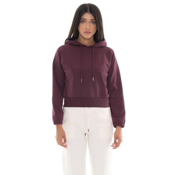 Bluza zimowa Leone 1947 Never Without Damen, Halsausschnitt, Reißverschluss. Czerwone bluzy bez kaptura damskie LEONE 1947 APPAREL, z bawełny. W wyprzedaży za 132.85 zł.