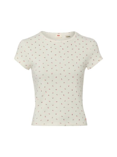 Levi's Koszulka Kobiety Bawełna biały, XS. Białe t-shirty damskie Levi's, s, bez wzorów, z bawełny, bez kołnierzyka. Za 119.95 zł.