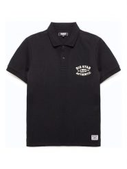 BIG STAR Koszulka polo "Livier" w kolorze czarnym rozmiar: XL. Czarne koszulki polo męskie Big Star, xl, bez wzorów, bez ramiączek. Za 74.99 zł.