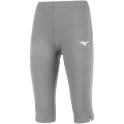 Damskie legginsy Mizuno High-Kyu Capri. Szare legginsy damskie Mizuno, m, bez wzorów. W wyprzedaży za 122.00 zł.