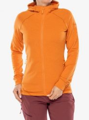 Bluza z kapturem damska Rab Nexus Hoody. Brązowe bluzy z kapturem damskie RAB, m, z materiału. Za 324.49 zł.