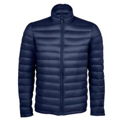 Męska Ocieplana Kurtka Wilson. Niebieskie kurtki męskie SOL'S, m, bez wzorów, z puchu, sportowe, bez kaptura. Za 394.99 zł.