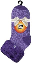 Skarpetki damskie Heat Holders Lounge Abspurple - 37-42. Fioletowe skarpetki damskie HEAT HOLDERS, bez wzorów, z bawełny. Za 136.99 zł.
