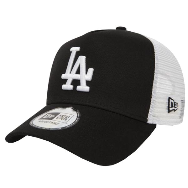 Czapka z daszkiem damska Los Angeles Dodgers MLB Clean Cap. Czarne czapki z daszkiem damskie New Era, bez wzorów, z bawełny. Za 129.99 zł.