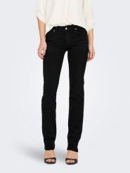 ONLY Dżinsy - Regular fit - w kolorze czarnym rozmiar: W32/L30. Czarne jeansy damskie Only. Za 83.42 zł.