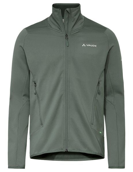 Kurtka polarowa M Monviso Fleece Jacket. Zielone kurtki męskie Vaude, m, bez wzorów, z hardshellu, biznesowe, bez kaptura. Za 429.00 zł.