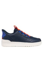 Geox Sneakersy J Washiba Fast In Boy J65NRA 05415 C0735 M Granatowy. Niebieskie buty sportowe chłopięce Geox, ze skóry, bez zapięcia. Za 249.99 zł.