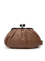 Weekend Max Mara Torebka Cubico 55160212600 Brązowy. Brązowe torebki klasyczne damskie Weekend Max Mara, bez wzorów, ze skóry, bez dodatków. Za 1,569.00 zł.