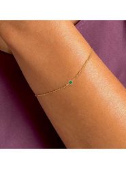 OR Carats Złota bransoletka z kamieniem szlachetnym rozmiar: onesize. Żółte bransoletki damskie OR Carats, złote. Za 521.99 zł.