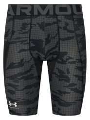 Under Armour Szorty sportowe HeatGear® 6009658 Czarny Slim Fit. Czarne szorty męskie Under Armour, bez wzorów, z syntetyku, sportowe. Za 149.99 zł.