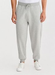 PAKO LORENTE - Spodnie dresowe w szarym kolorze. Szare spodnie dresowe męskie Pako Lorente, bez wzorów, z bawełny. Za 149.99 zł.